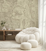 Orient Tapestry - Grasscloth Wallpaper