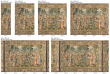 Orient Tapestry - Grasscloth Wallpaper