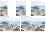 Landschap Behang - Crystal Haze