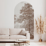 Calcomanía de papel pintado de arco autoadhesiva - Romantic Garden