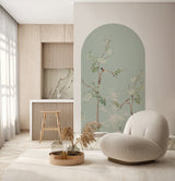 Peel and Stick Arch Wallpaper Decal - Akari Garden