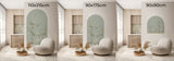 Peel and Stick Arch Wallpaper Decal - Akari Garden