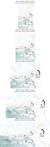Animal Wallpaper - Antarctica Annet Weelink Design