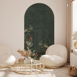 Selbstklebendes Bogendekor für Wände - Avian Oasis