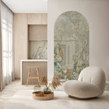 Selbstklebendes Bogendekor für Wände - Avian Oasis