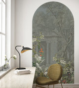 Selbstklebendes Bogendekor für Wände - Avian Oasis