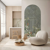 Selbstklebendes Bogendekor für Wände - Avian Oasis