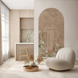 Selbstklebendes Bogendekor für Wände - Avian Oasis