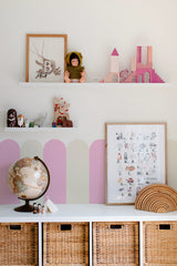 Single Wall Decal - Arches Striped