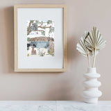 Mini poster A5 - Australia Annet Weelink Design