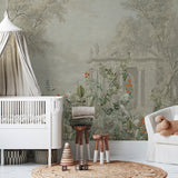 Landscape Wallpaper - Avian Oasis Annet Weelink Design