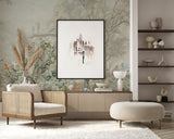 Landscape Wallpaper - Avian Oasis Annet Weelink Design