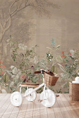 Landschap Behang - Avian Oasis