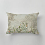 Accent pillow matching Annet Weelink Design wallpaper collection