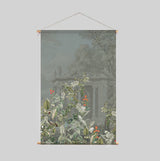 Textielposter - Avian Oasis indigo