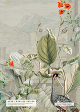 Landscape Wallpaper - Avian Oasis Annet Weelink Design