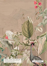 Wallpaper Sample - Avian Oasis Annet Weelink Design
