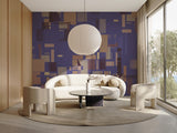 Gold Wallpaper - Bauhaus Annet Weelink Design