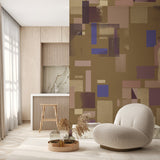 Gold Wallpaper - Bauhaus Annet Weelink Design