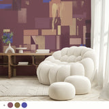 Gold Behang Sample - Bauhaus