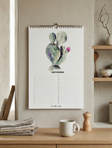 Verjaardagskalender - BOTANIC - A4 - Voortdurend