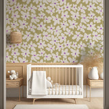 Behang Sample - Bold Flowers