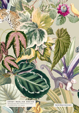 Jungle Wallpaper - Bold Botanics Annet Weelink Design