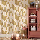 Behang op rol - Brick Bop