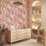 Behang op rol - Brick Bop