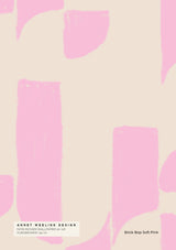 Behang Sample - Brick Bop