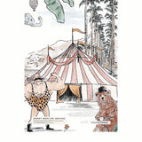 Wallpaper Sample - Cirque Du Fantasy Annet Weelink Design