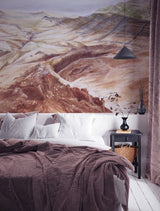 Landschap Behang - Crystal Haze