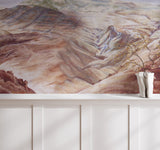 Landschap Behang - Crystal Haze