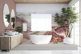 Landschap Behang - Crystal Haze