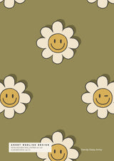 Behang Sample - Dandy Daisy