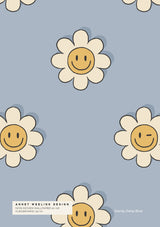 Behang Sample - Dandy Daisy