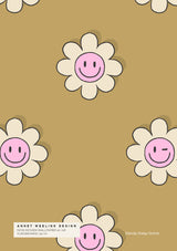 Behang Sample - Dandy Daisy