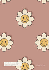 Behang Sample - Dandy Daisy