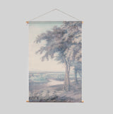 Textile Poster - Dutch master blue Annet Weelink Design