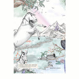 Wallpaper Sample - Enchanted Unicorns Annet Weelink Design