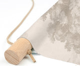 Textile Poster - Engraved beige Annet Weelink Design