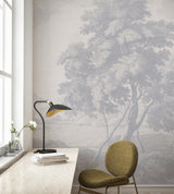 Landschap Behang - Engraved
