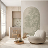 Selbstklebendes Bogendekor für Wände - Engraved