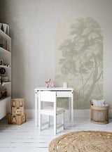 Selbstklebendes Bogendekor für Wände - Engraved