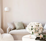 Sustainable decorative pillow with exclusive print design