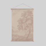 Textile Poster - Engraved terra Annet Weelink Design