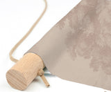 Textielposter - Engraved terra