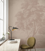 Landschap Behang - Engraved