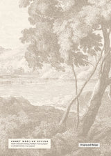 Landscape Wallpaper - Engraved Annet Weelink Design