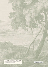 Landschap Behang - Engraved